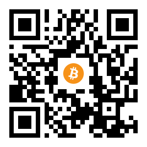 bitcoin:1HMyhfwghXjTpqU3x63XPmCpUKV9KjNfNg black Bitcoin QR code