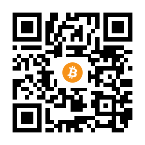 bitcoin:1HNAka4Yi6WNt5hPrz7WNQMYHoSZNdfZdu black Bitcoin QR code