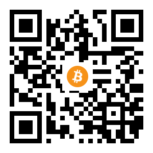 bitcoin:1HNL3QCRg8k5NJ7hAUnaAKhiQbpxLQDzRt black Bitcoin QR code