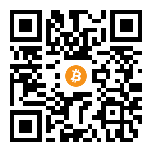 bitcoin:1HNLLAfBBc6pcCVLvhWtXy6ZTXXDWUTYRh black Bitcoin QR code