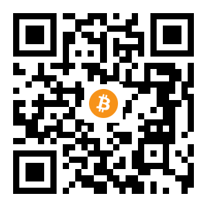 bitcoin:1HNYHtUbr5CDo7waXcU3LxxKLs7ByaB42B black Bitcoin QR code
