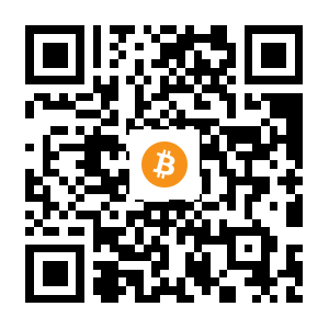 bitcoin:1HNZjmKDrXaeoqDPFkrory9e6ihh45vTjH black Bitcoin QR code