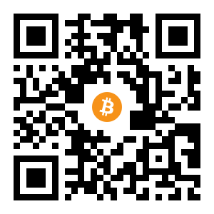 bitcoin:1HPTc4ADzgLLHbdqCM5M9YCC3qvceCqg7A black Bitcoin QR code