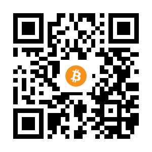 bitcoin:1HPXJL8ngoLPpLJFusjQ1DaB19BJKAauv5 black Bitcoin QR code