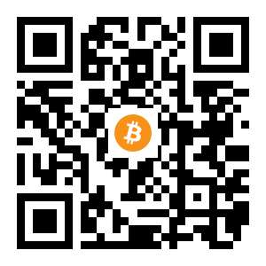 bitcoin:1HQGgh6G8FSDojqivGc7jzLWMaRHGxnnSr black Bitcoin QR code