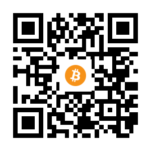 bitcoin:1HQweKoqYHvqu9rjH9zokyWaKU7mLJzhG3 black Bitcoin QR code