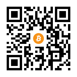 bitcoin:1HRekvt1c3UJoA3CkPRbGRNVzBGdm7GypA black Bitcoin QR code