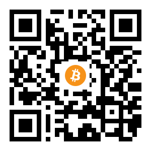 bitcoin:1HRnwQiADM64vYLXnsXdGv3byPvtM69gAF black Bitcoin QR code