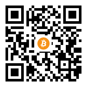 bitcoin:1HTNQGR7CXmrjDiTykqs2UZubucnCcBqdw black Bitcoin QR code