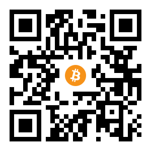 bitcoin:1HVMAEiAgYK1Tic3oCPsUAoJnbg82nsVzQ black Bitcoin QR code