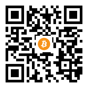 bitcoin:1HVgNaz5wkhPT4Pnt2UnSdPrjc8UvQRf9b black Bitcoin QR code