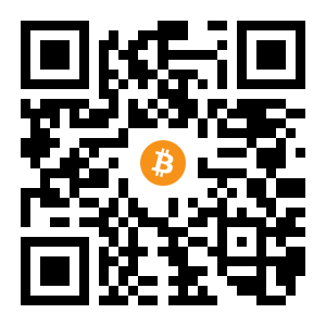bitcoin:1HX5tFJFcxWs8nogYkufit3ukJjf4gnDLF black Bitcoin QR code