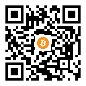 bitcoin:1HXPYhwDAY1LKRmzhQXrGV1gGsLY1rtmR9 black Bitcoin QR code