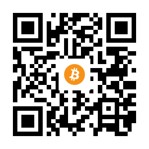 bitcoin:1HYPtx4mz1EeF7938dyrqLZDCayZW1Vt4E black Bitcoin QR code
