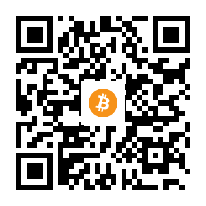 bitcoin:1HZke5ddns7sC3uHEzyza48kcsFmyjYt5L black Bitcoin QR code