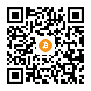 bitcoin:1Ha1LtGh4xWP8uhtPV9G18bpocn6wbXmfQ black Bitcoin QR code