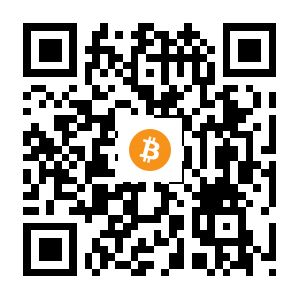 bitcoin:1Ha84uJJ3zt5uuvGDjkzdPFr5VsgWGMcnM black Bitcoin QR code