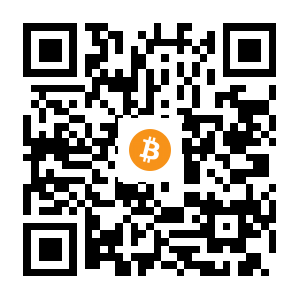 bitcoin:1HamRNvM16p4WTzqYgoYyj4XkZZAbnUK3h black Bitcoin QR code