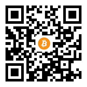 bitcoin:1HbLsJ4x7TKZP8ZqLrJ3TFnaD17vDxHExp black Bitcoin QR code