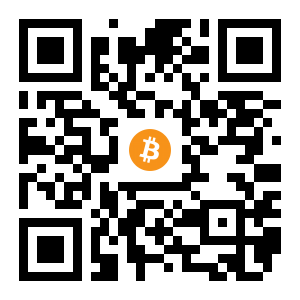 bitcoin:1HbtHqUr12kcJyNfB2KchNdc5fJUEhbMNk black Bitcoin QR code