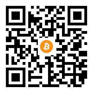 bitcoin:1Hd9rjgCwtF5K46Jt34cm66S4ReZfL8Wqb black Bitcoin QR code