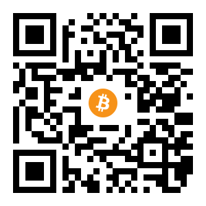 bitcoin:1HdrR8NdEPES262zHGXrLgckbBn2r9yR4g black Bitcoin QR code