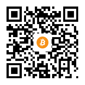 bitcoin:1HebgKq2V9sk1NEfWee96c7Lg27K84ngrU black Bitcoin QR code