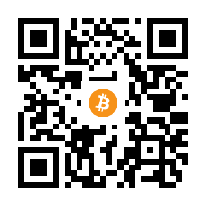 bitcoin:1HeoB5pYWkykzhLfUSMP8kMA8ZCB5631Qa black Bitcoin QR code