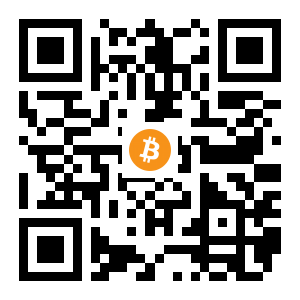 bitcoin:1HesUrJYMPPRASALjX5bXcgHrsZpKTm4m3 black Bitcoin QR code