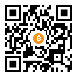 bitcoin:1HfGUg3xXSjuyRjZq3c969UGzPhsrX3EFU black Bitcoin QR code