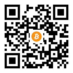 bitcoin:1Hg9Bc1yVmeGcKUgFcbZtF8UYXVnsq1qK black Bitcoin QR code