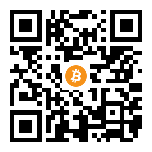 bitcoin:1HgCSEAcWuVMjr8Qd2XmtoXpXeAmXfRNAW black Bitcoin QR code