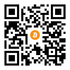 bitcoin:1HgNiKKdvznu8rMHFfeYgNmRADX363dcYX black Bitcoin QR code