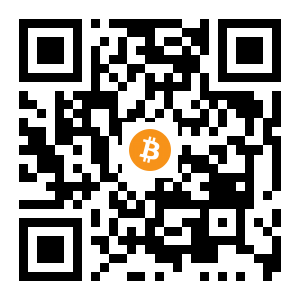 bitcoin:1HggoKX9QVC6iF4FkYSEFbuTvLT9Hn3z5D black Bitcoin QR code