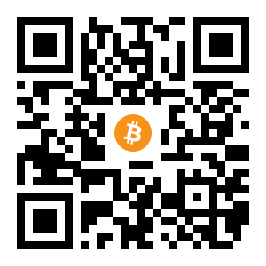 bitcoin:1HgsSRG3idtngPrQoZExdQEcUbepXNwndS black Bitcoin QR code