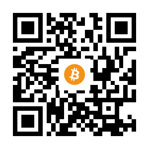 bitcoin:1Hji8q6ECT3REHMAqmk4BiG85bi1bkZhfo black Bitcoin QR code