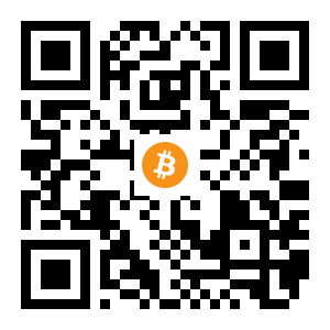 bitcoin:1Hk9Uq2PDG3uwG8fQfVoL1yDGBfpMZrKXB black Bitcoin QR code