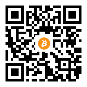 bitcoin:1HmG2UQsKnHTq9F28m8tB1s4snVH8Ye4HL black Bitcoin QR code