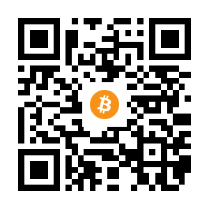bitcoin:1HoLFbwCkg3c1dLLdSkZ5SL7XPQvhGdx1g black Bitcoin QR code