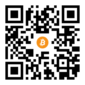bitcoin:1HouVLfjBBY5g42SeSUAZwY3H7DQaNneUj black Bitcoin QR code