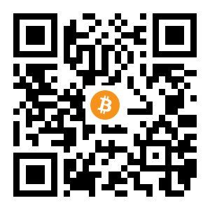 bitcoin:1Hp8zekeWbw5kYsdBYfFZhAmHFrnztfzMv black Bitcoin QR code