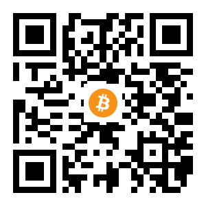 bitcoin:1HrU7MCcQFUrS5NmFK2zf4kXtu7uyyUUZy black Bitcoin QR code