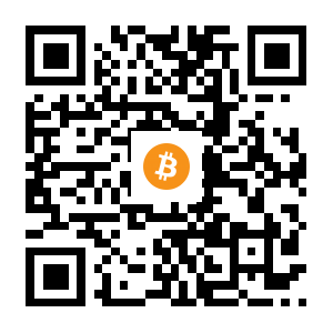 bitcoin:1Hsh5vtzqskCfSPnH1q6ERSeUVSVjByoe3 black Bitcoin QR code