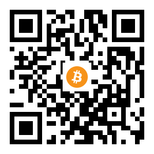 bitcoin:1HuDJcuBMccx1zXSAY6HQEVC9JrPs3vdWG black Bitcoin QR code