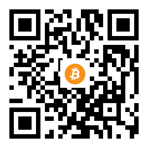 bitcoin:1HuhboziyhSezRGkRQsApQwKcaqvgCpHrS black Bitcoin QR code