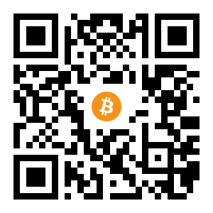 bitcoin:1HwZz5usXEFEQWp7au6yi25ikMJgZrdNSs black Bitcoin QR code