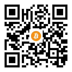 bitcoin:1HxXPAuz4LxEDYvJLJiNT6FKBPd3DwAEHg black Bitcoin QR code