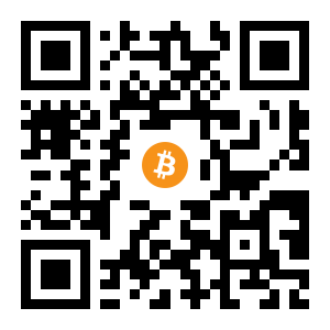 bitcoin:1HzsMZxG77FZPAsH1CcRGwmbo3QYtCrouj black Bitcoin QR code