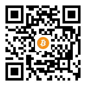 bitcoin:1J1LmXWjKczXY2KYGLBVycPSGML3QiMg9A black Bitcoin QR code