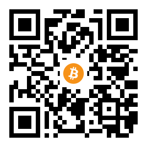 bitcoin:1J1gQU3WeNEPXbMXsLpRbUVHryaeLYAj8b black Bitcoin QR code